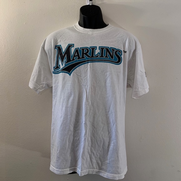 Miami Marlins Vintage T Shirt XL 100% Cotton - Picture 1 of 2